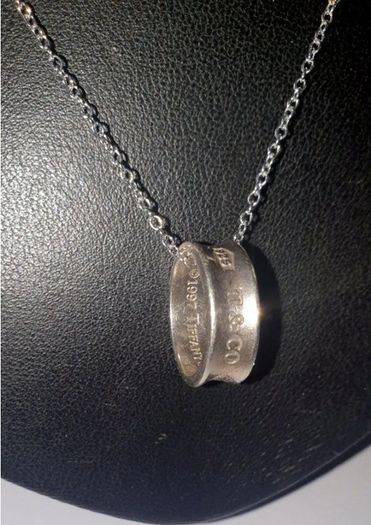 Authentic Vintage Tiffany & Co. 1837 Silver Ring