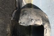 Vw scirocco driver side front wing liner