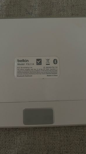Belkin IPad keyboard