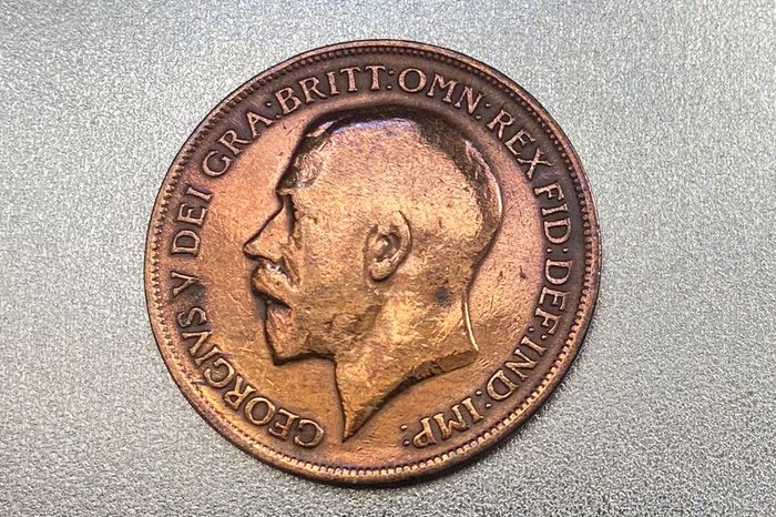 UK Penny, 1914 - George V