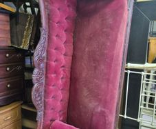 Victorian  mahogany sofa