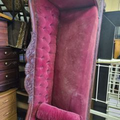Victorian  mahogany sofa