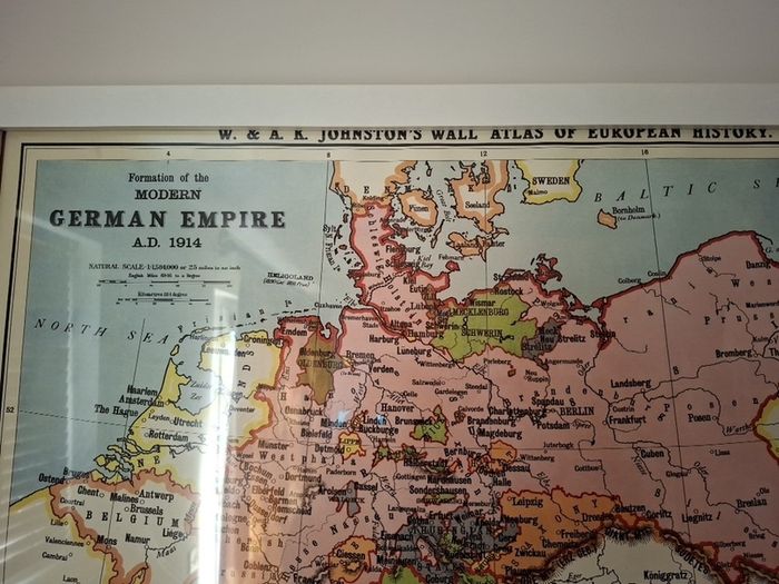 Map of Germany 1914