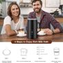 Milk Frother Electric 4-in-1, Automatic Milk Steamer 20.4oz/580ml, Silent Operation Hot & Cold Milk Foamer and Large Capacity, for Latte Coffee Chocolate HE2 (Black) Image 4