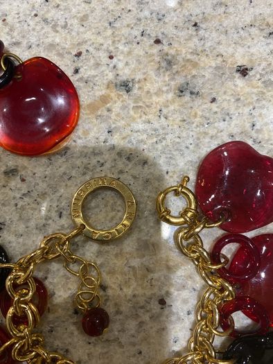 Bracelet and earrings Murano glass Venice