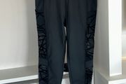 Brand New Ladies Fitness Yoga Pants with Mesh Panel Details