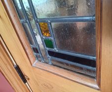 Pair of glazed doors