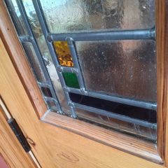 Pair of glazed doors