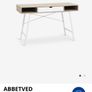 Jysk office desk. Name of product Abbetved. Image 4