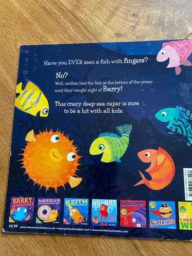 Barry The Fish With Fingers