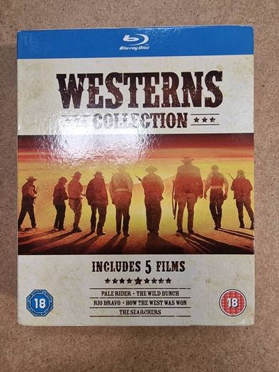 Westerns 5 movie blu-ray boxset