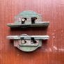 Two large Vintage Pulleys Image 3