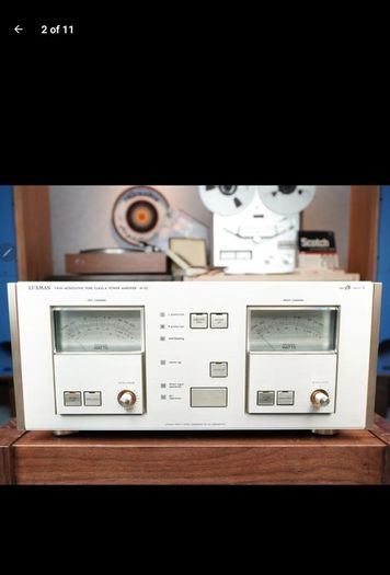 Mega Rare Legendary Beast LUXMAN M05 DUAL MONO CLASS-A 400W @8 OHMS Bridged over 40KG Champagne edition Recapped and Professionally serviced and Cleaned with new components Bargain