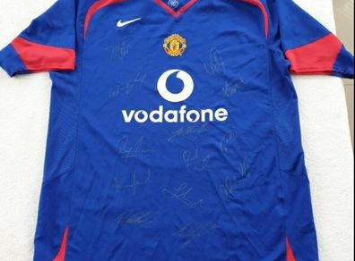 Signed Manchester United Jersey with Ronaldo's signature