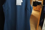 navy midi dress