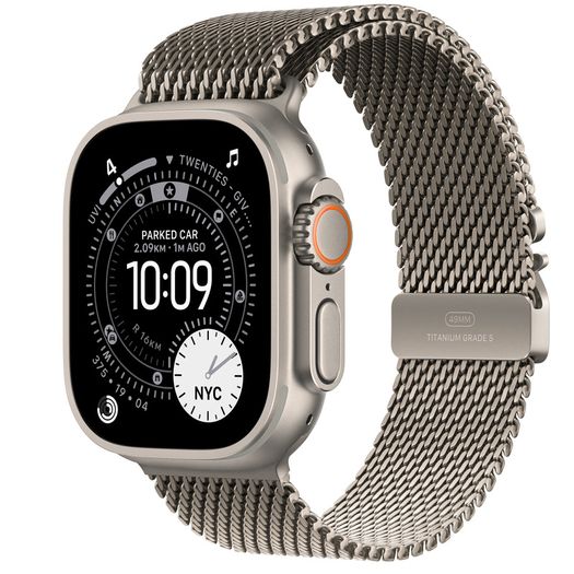 Apple Watch Ultra Gen1 GPS + Cellular, 49mm Titanium & Ceramic Case (Battery: 83%) Excellent