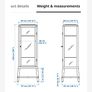IKEA glass cabinet Image 3