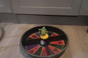 Disney nightmare before Christmas oogie boogie spinng roulette snack bowl