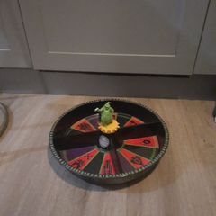 Disney nightmare before Christmas oogie boogie spinng roulette snack bowl