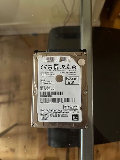 Hitachi 500 GB HDD 2'5