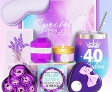 Brand New 40th Birthday Wellness Gift Set for Women.