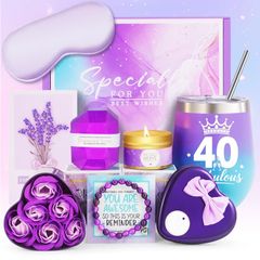 Brand New 40th Birthday Wellness Gift Set for Women.