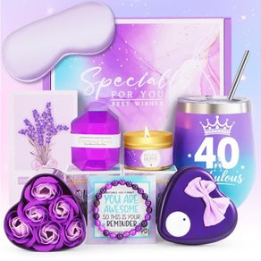 Brand New 40th Birthday Wellness Gift Set for Women.