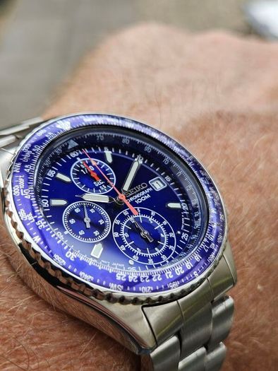 Watch Seiko Chronograph Pilot.