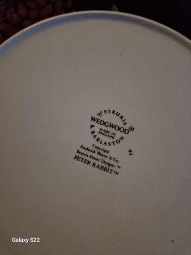 Vintage Wedgewood peter Rabbit nursery bowl