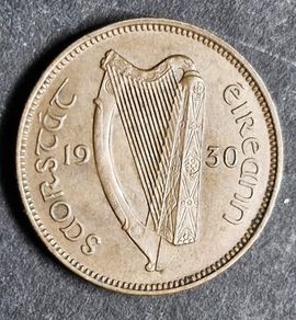 Fantastic Ireland 1930 Farthing coin