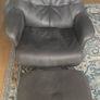 Recliner chair with Footstool Image 3
