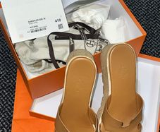 Authentic Hermes Eze 30 Sandal