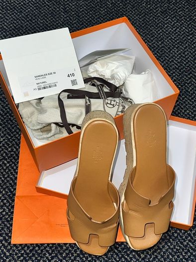 Authentic Hermes Eze 30 Sandal
