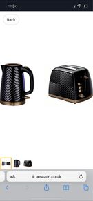 Russell hobbs kettle and toaster