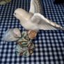 Vintage figurine of two birds Image 9