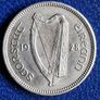 Ireland 1928 Threepence 3d Beautiful Coin Image 2