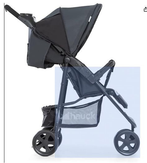 Hauck Citi Neo II 3-Wheel Pushchair with Rain Cover Excellent Condition