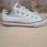 girls CONVERSE ALL STAR BLING low canvas trainers runners size UK 2 EU 34 youths Image 8