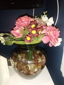 Vase and flowers