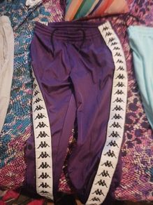 kappa pirple old school button jogs
