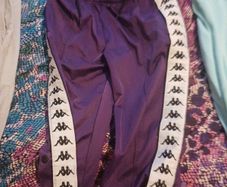 kappa pirple old school button jogs