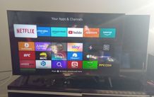 LG 43' 4k Ultra Hd Smart Tv a great TV to what all the sports, new football season started last week net flicks  every thing to smart for me you can look at free view and other stuff I'm not to good on phones and you can talk to the TV but I'm 66 and don'