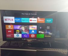 LG 43' 4k Ultra Hd Smart Tv a great TV to what all the sports, new football season started last week net flicks  every thing to smart for me you can look at free view and other stuff I'm not to good on phones and you can talk to the TV but I'm 66 and don'