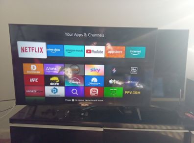 LG 43' 4k Ultra Hd Smart Tv a great TV to what all the sports, new football season started last week net flicks  every thing to smart for me you can look at free view and other stuff I'm not to good on phones and you can talk to the TV but I'm 66 and don'