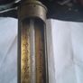 vintage brass industrial thermometer gauge steam engine Image 4