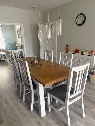 6 Seater Dining Table & Chairs