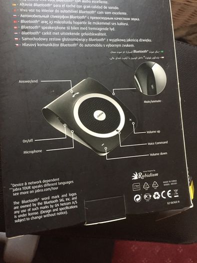 Brand new car Bluetooth speaker/microphone