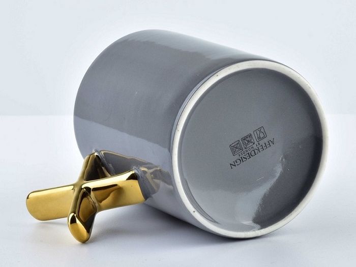 Porcelain Gold Coffee Cup XENIA 420ml