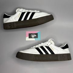 Premium Adidas Samba Wedge White Leather
