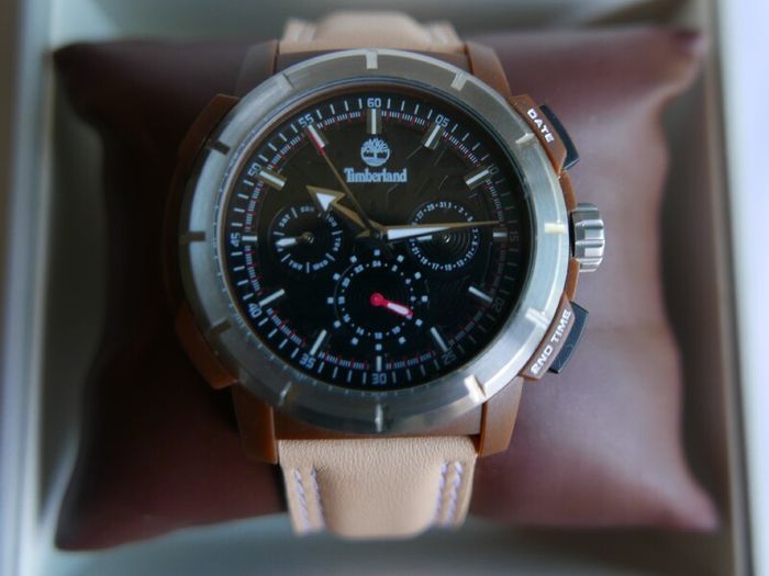 Timberland Analogue Beckman Leather Strap  Watch